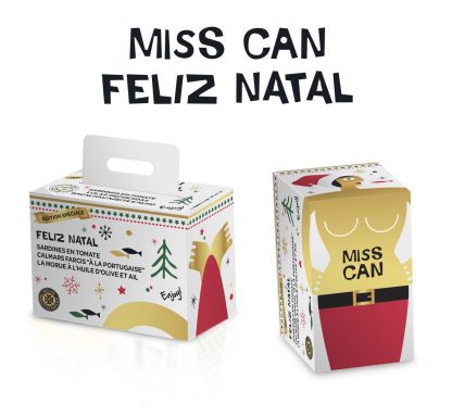 FRU Miss Can Feliz Natal | Edição Especial 3 Latas: Sardinhas